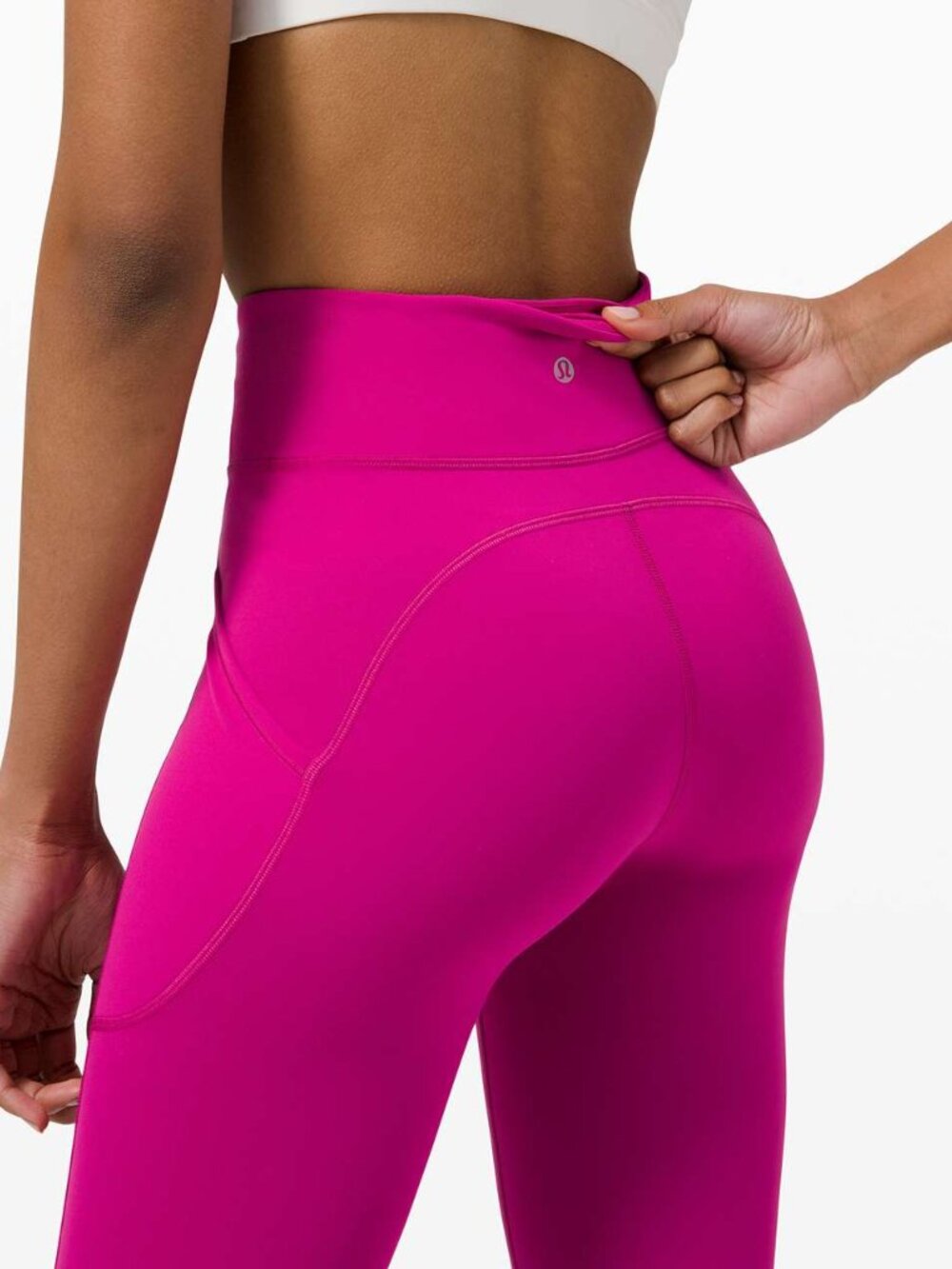 Lululemon Invigorate High-Rise Tight 25" Ripened Raspberry - Picture 2 of 10